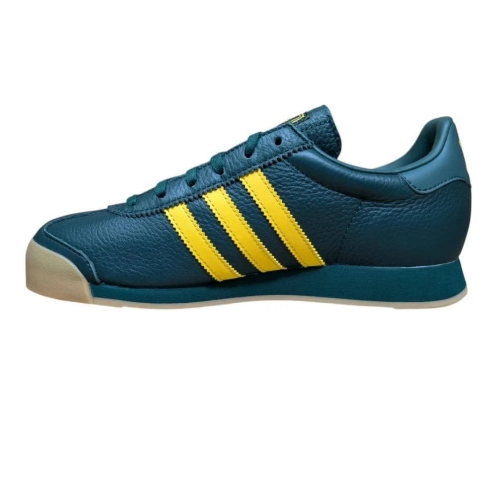 Adidas Samoa Kid's Shoes - Blue and Yellow - Picture 3 of 3